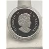 Image 2 : 2013 Royal Canadian Mint $10 Wolf .999 Fine Silver Coin 1/2 Oz