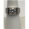 Image 6 : $1,635.00- 2.00 CT GRA CERTIFIED ROUND BRILLIANT CUT MOISSANITE SHANKS SET IN 925 SILVER RING SIZE 7
