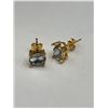 Image 5 : Brilliant Cut 1.0 Carat Solitaire Stud Earrings Set