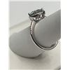 Image 10 : $2,100.00 - 2.00 CT GRA CERTIFIED ROUND BRILLIANT CUT MOISSANITE STONE RING ADJUSTABLE SIZE