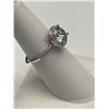 Image 2 : $2,100.00 - 2.00 CT GRA CERTIFIED ROUND BRILLIANT CUT MOISSANITE STONE RING ADJUSTABLE SIZE