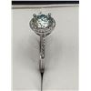 Image 5 : $2,100.00 - 2.00 CT GRA CERTIFIED ROUND BRILLIANT CUT MOISSANITE STONE RING ADJUSTABLE SIZE