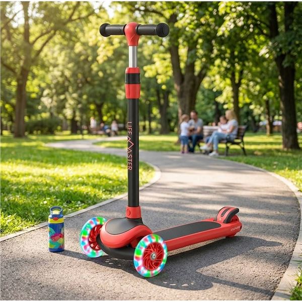 Lifemaster LED Light Kids Scooter