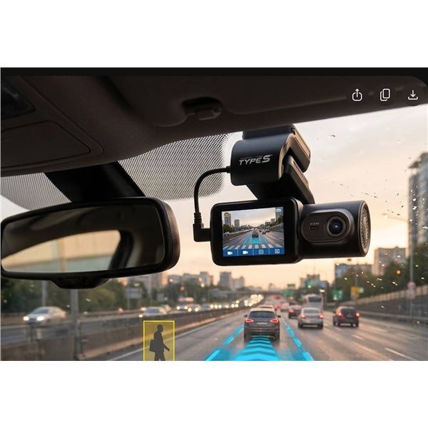 Type S Dual View 4K Dashcam T402