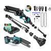 Image 1 : PAOWAFOL 2 in 1 Electric 6' Pole Saw **Color May Vary**