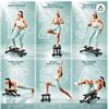 Image 2 : RoyalRcmtx Balance Board with Resistance Bands, 300LBS Ski Balancing Machine Exercise Equipment LCD 