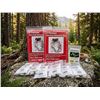 Image 1 : Survival Gear Lot with Survival Sleeping Bags, Compressed hand towels and glowsticks.