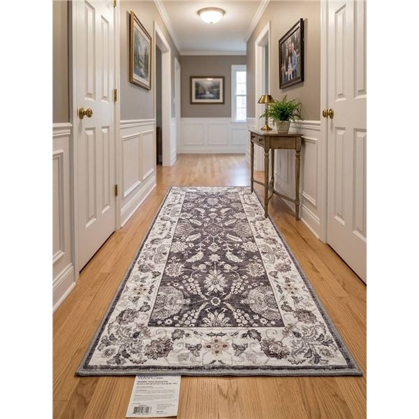 WASH Luxe Runner Rug 27" x 60" Polyester