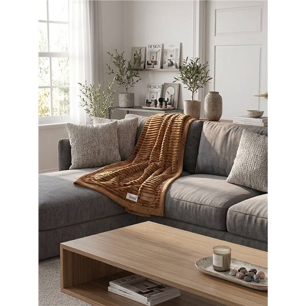 Koolaburra by UGG Faux Fur Throw Blanket
