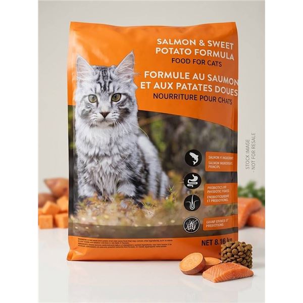 Salmon & Sweet Potato Cat Food 8.16 kg