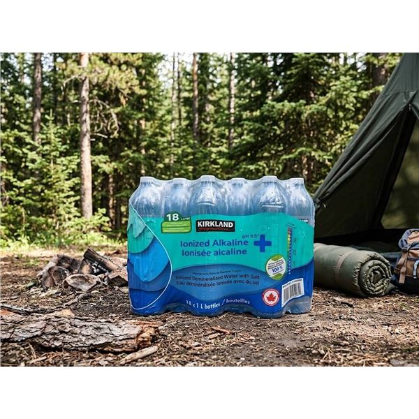 Kirkland Ionized Alkaline Water 18-Pack x 1L