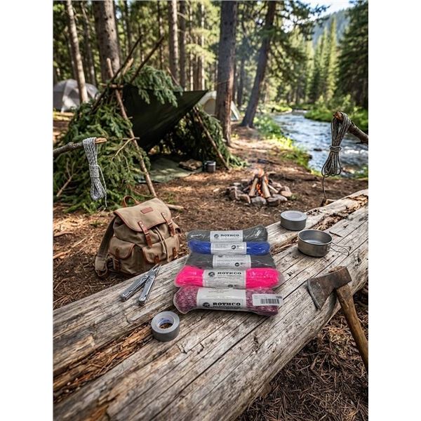 Rothco Nylon Paracord Assortment, 100ft Each