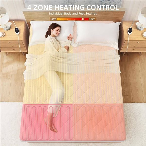 Caperia WarmTech Heated King Mattress Pad