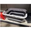 Image 2 : Collapsible Plastic Laundry Basket