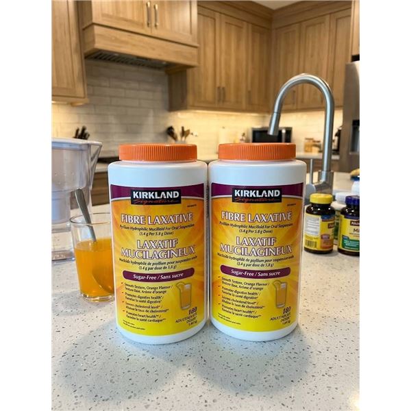 Kirkland Fibre Laxative 2 x 1.04 kg, 180 Doses