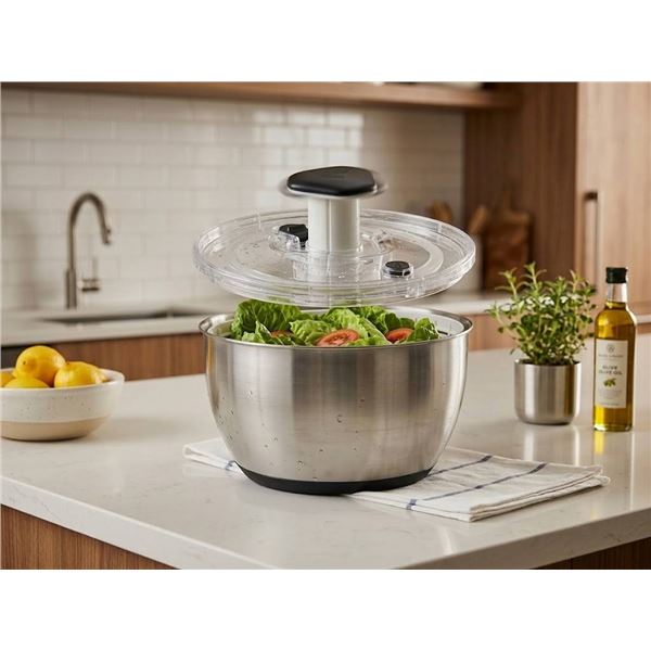 MIU Stainless Steel Salad Spinner