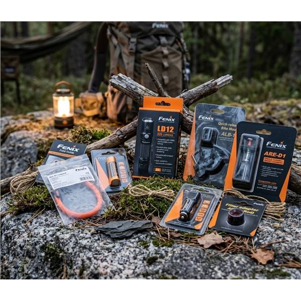 Fenix Flashlight and Accessories Set