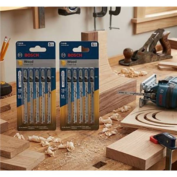 Lot of 5 - T101B Saw Blades, HCS Pack of 5