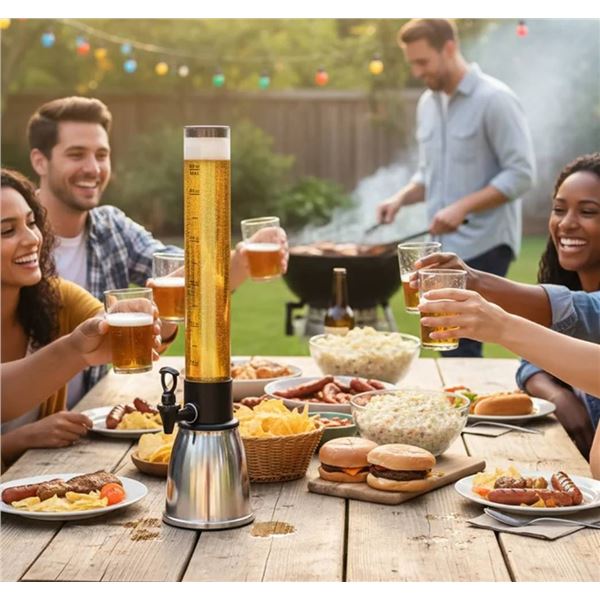 MESA Beverage Tower with Removable Ice Tube