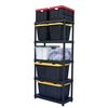 Image 1 : RAMTUFF 5-Level Resin Shelving System **Bins Not Included**
