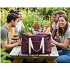 Image 1 : KeepCool 28" x 20" Burgundy Tote Bag