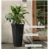 Image 1 : Veradek Column Series Tall Planter - Tapered Outdoor Planter