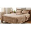 Image 1 : Comfy Radiance Bamboo 4-Piece Queen Sheet Set