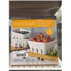 Image 2 : 3 Piece Set Over & Back Multipurpose Stoneware Baskets