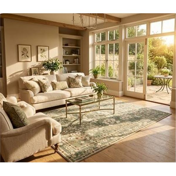 Wyatt & Ash Machine Washable Area Rug 160x226