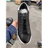 Image 3 : ALDO Black Leather Sneakers, Size 11