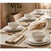 Image 1 : Over & Back 16-Piece Stoneware Dinnerware Set