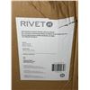 Image 3 : Rivet Mid-Century Ceramic Planter with Iron Stand