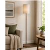 Image 1 : HONYONY 65'' Light Brown Floor Lamp