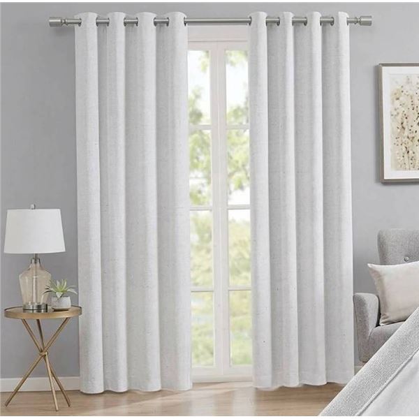 Beautyrest Black 100% Blackout Curtain Panel - Grey