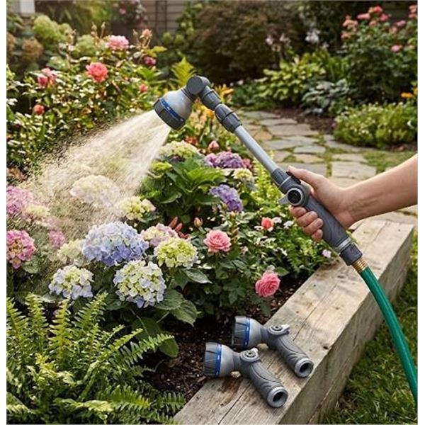 Orbit Garden Hose Nozzle Set with Wand