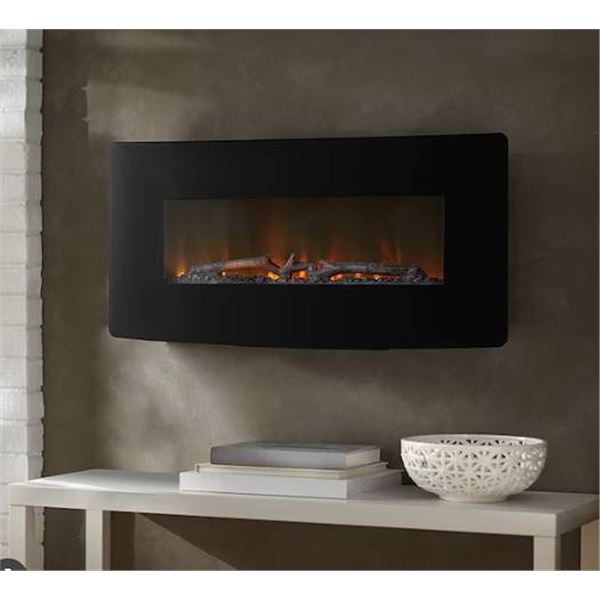 Muskoka 35" Curved Wall Electric Fireplace