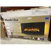 Image 3 : Muskoka 35" Curved Wall Electric Fireplace
