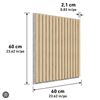 Image 2 : Arktia Sonolok Walnut Acoustic Panel 15.5 Ft/Sq