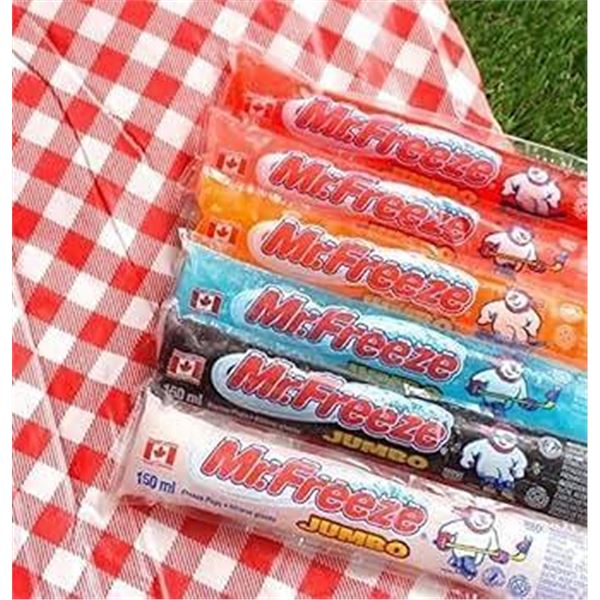Mr. Freeze Jumbo Freezies 70 Pack