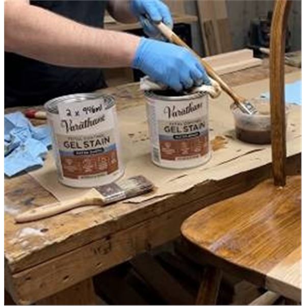 Lot of 2 - Varathane Gel Stain 946ml Ipswich Pine,