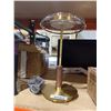 Image 3 : Brass and Glass Modern Desk Lamp