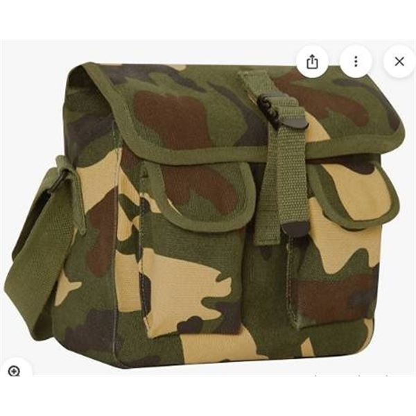 Rothco Camo Canvas Shoulder Bag