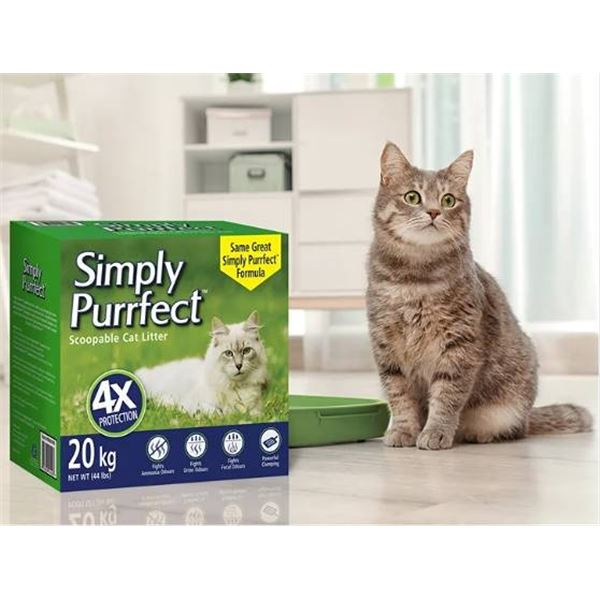 Simply Purrfect Clumping Cat Litter 20kg