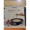 Image 2 : Chefman 12-Inch Electric Crepe Maker and Griddle
