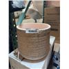 Image 2 : 2 Textured Ceramic Planters, 8.5â€