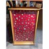 Image 4 : Dual Sided Rotating Pin Display Case 16" x 24