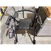 Image 2 : Carex Folding Rolling Walker with Seat