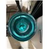 Image 4 : Large 30" Blue Glass Floor Decor Vase