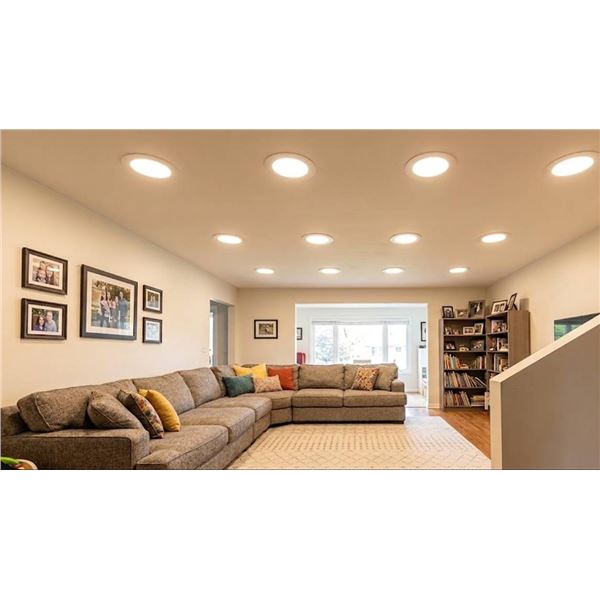 Luminus LED Panel Light 8-Pack, 4 inch