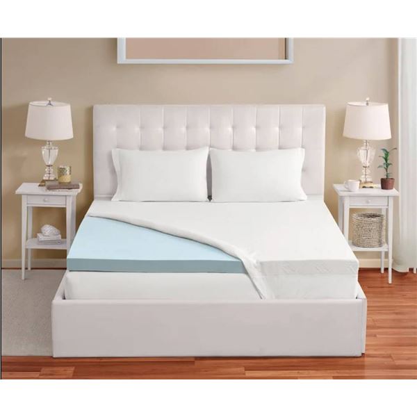 Martha Stewart 3-Inch Memory Foam King Topper
